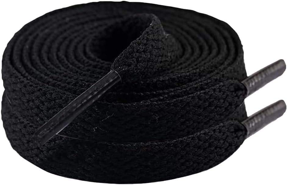 518pUhO1rrL._AC_SL1000_.jpg 2 Pairs Shoelaces for Sneakers Flat Shoe Laces for Athletic Shoes - Image 1