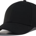 Classic Plain Adjustable Cotton Baseball Cap