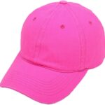 Fluorescent Neon Outdoor Baseball Cap