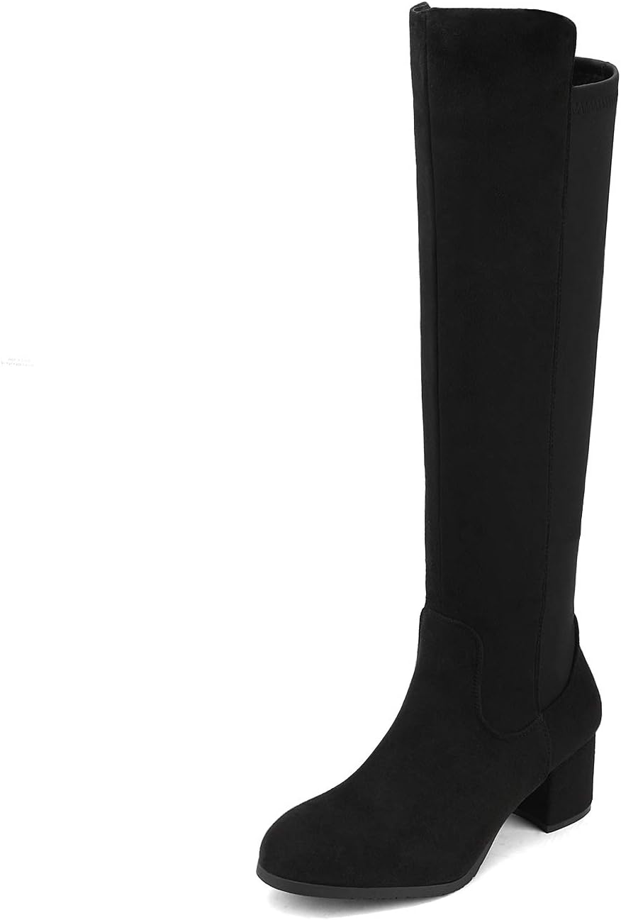 51JmtbO5qzL._AC_SL1500_.jpg Women's Knee High Stretchy Fashion Boots - Image 1