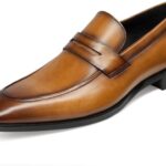 Men's Dress Shoes Slip-On Loafers Formal Leather Shoes for Men