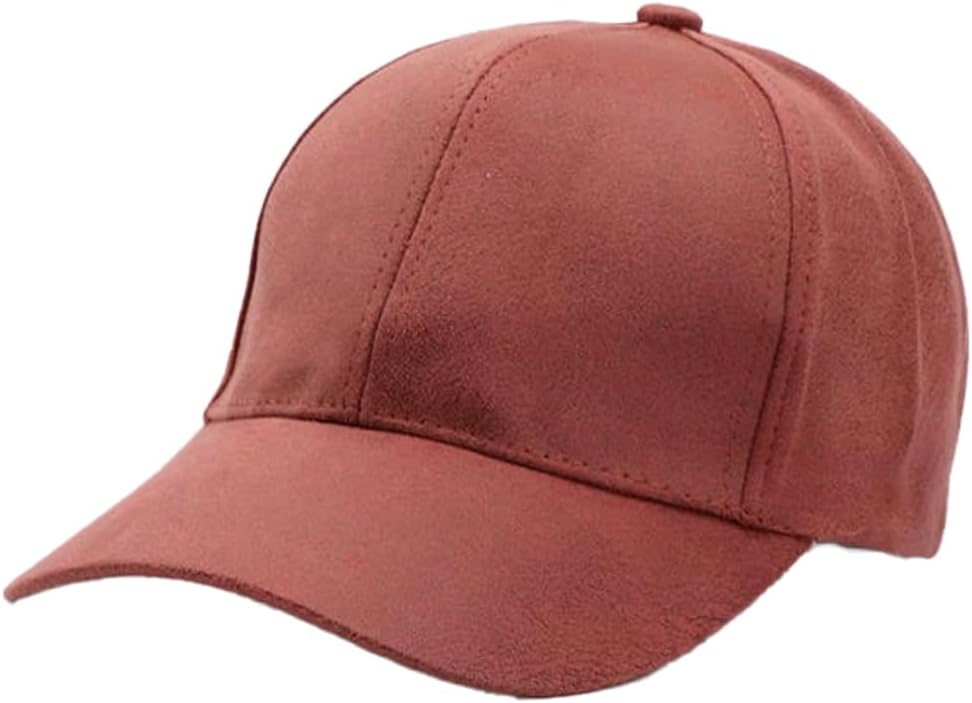 51kio06AvL._AC_SL1001_.jpg Lightweight Suede Baseball Cap - Image 1