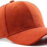 Solid-Color Suede Baseball Cap