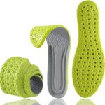 Shoe Insoles for Men Women, Memory Foam Insoles, Best Replacement Shoe Inserts, Providing Great Shock Absorption and Cushioning for Feet Relief, Prevent Foot Odor (Men 10-10.5 / Women 11-11.5)