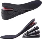 Height Increase Insoles 4-Layer Air up Shoe Lifts Elevator Shoes Insole 2.95inches(7.5 cm) Heels Lift Inserts for Men and Women