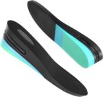 Height Increase Insoles - Men’s Adjustable 2.4 Inch Taller Shoe Lifts - The Original 3-Level Height Boosters
