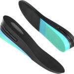 Height Increase Insoles - Men’s Adjustable 2.4 Inch Taller Shoe Lifts - The Original 3-Level Height Boosters