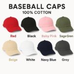 Adjustable Cotton Baseball Cap for Outdoor Activities - Image 2