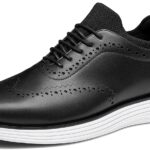 Men's minimalist lace-up business-casual shoes