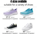 Flat Shoelaces for Sneakers,2 Pair Running Shoe laces for Adults - Image 2