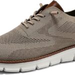 Men's lightweight lace-up business-casual sneakers