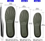Shoe Insoles, Memory Foam Insoles, Providing Excellent Shock Absorption and Cushioning for Feet Relief, Comfortable Insoles for Men and Women for Everyday Use, L（US M: 9.5-12.5/W: 10.5-13.5） - Image 2