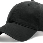 Vintage Washed Cotton Adjustable Baseball Cap