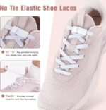 Elastic No Tie Shoelaces for Kids Adults Tieless Stretch Shoe Laces - Image 2
