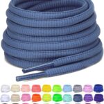 2 Pairs Oval Athletic Shoe Laces, 1/4" Shoelaces