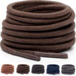 Shoe Laces for Dress Shoes - Round Oxford Shoelaces for Men - Multiple Lengths and Colors Available