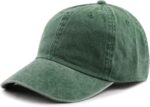 Six-Panel Low-Profile Washed Cotton Baseball Cap