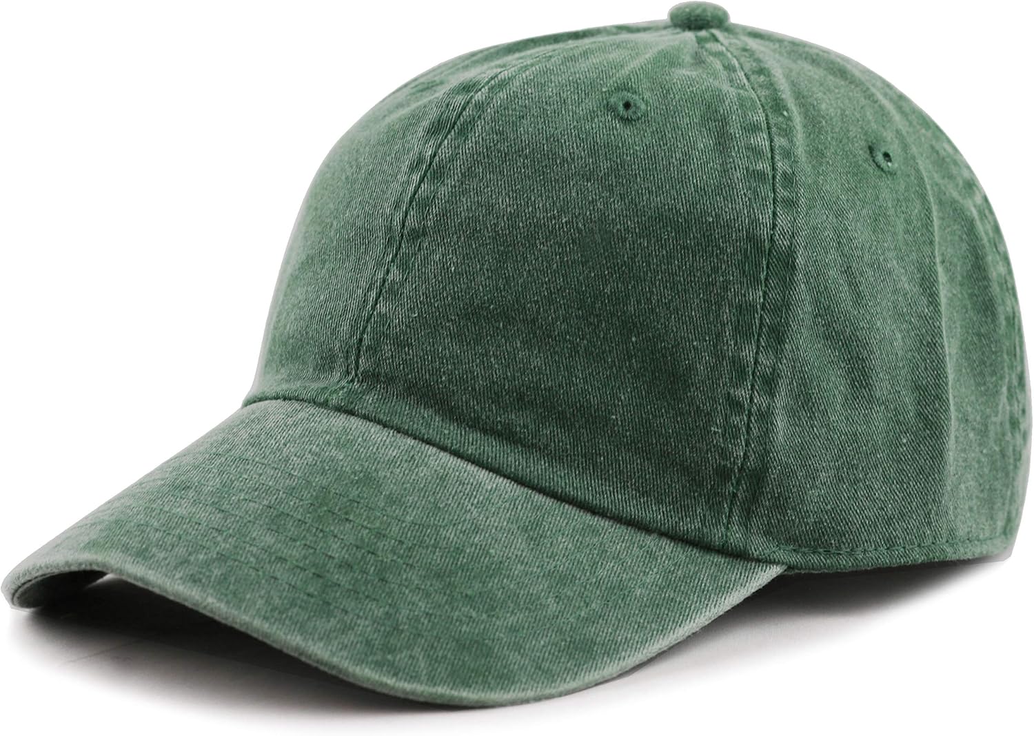 81htVlHc-uL._AC_SL1500_.jpg Six-Panel Low-Profile Washed Cotton Baseball Cap - Image 1