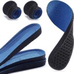 2 Pairs Memory Foam Shoe Inserts for Men Women, Comfort Insoles